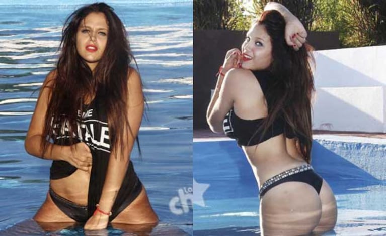 Barbie Vélez: "Tengo un cuerpo normal soy pudorosa y tímida y mis seguidoras en la red valoran eso". (Foto: La Voz del Interior)