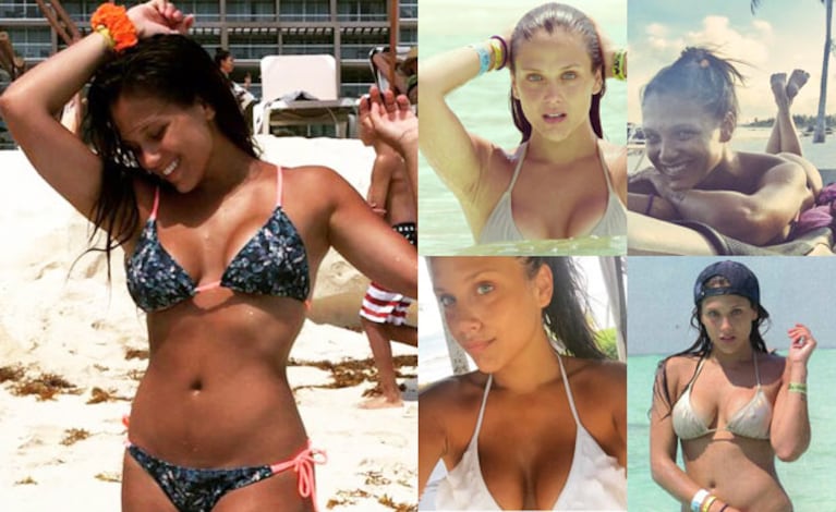 Barbie Vélez, una diosa suelta en México (Fotos: Twitter, Instagram y Gente). 