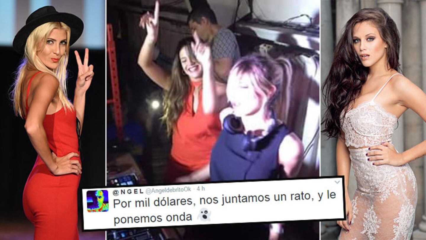 Barbie Vélez y Cande Ruggeri, juntas en una disco tras el escándalo por un tercero en discordia: el cachet en dólares que recibieron. (Foto: Web)