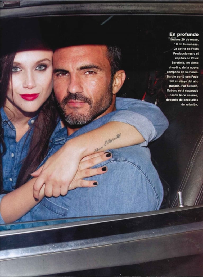 Barbie Vélez y Fabián Cubero, muy juntos: campaña hot, súper beso, noche de boliche y... ¡las fotos que comprueban que se fueron juntos!
