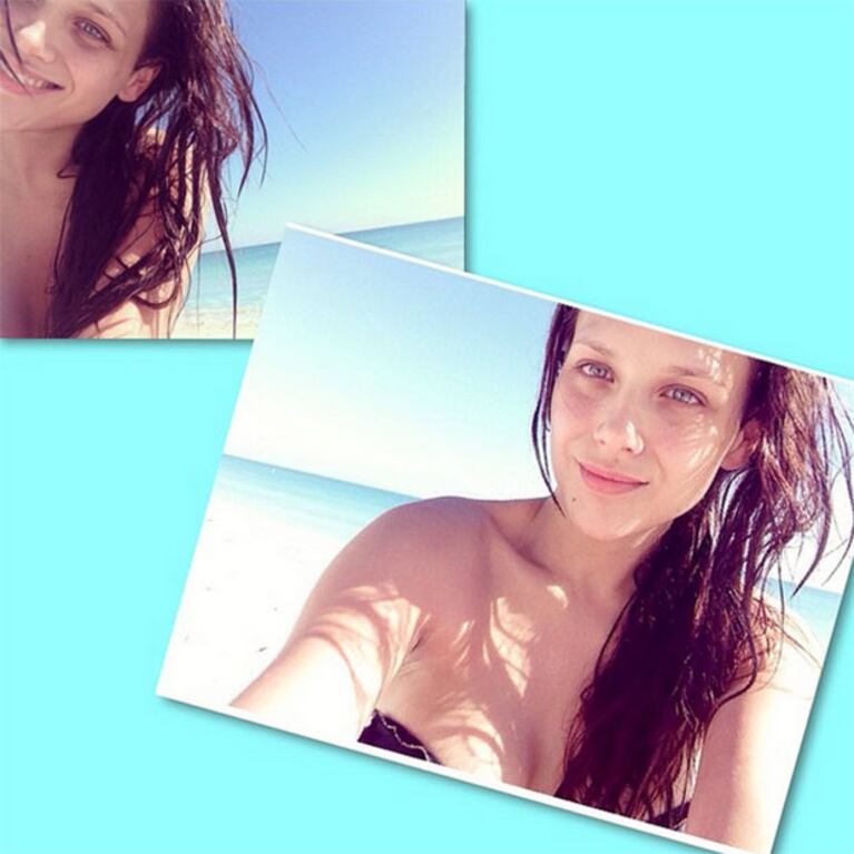 Barbie Vélez y una provocadora selfie en bikini y sin maquillaje (Foto: Instagram)