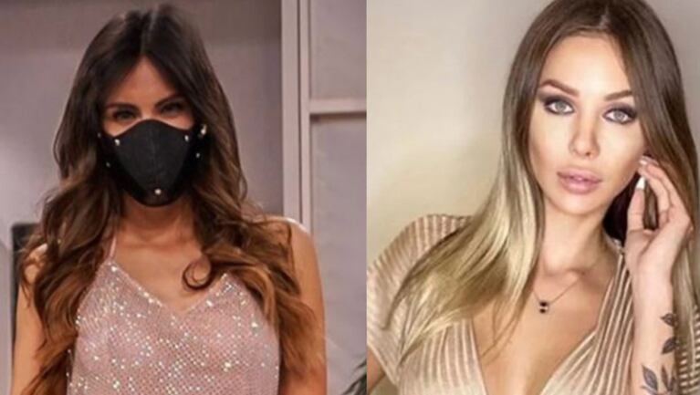 Barby comparó su look con el de Romina y se mostró irónica.