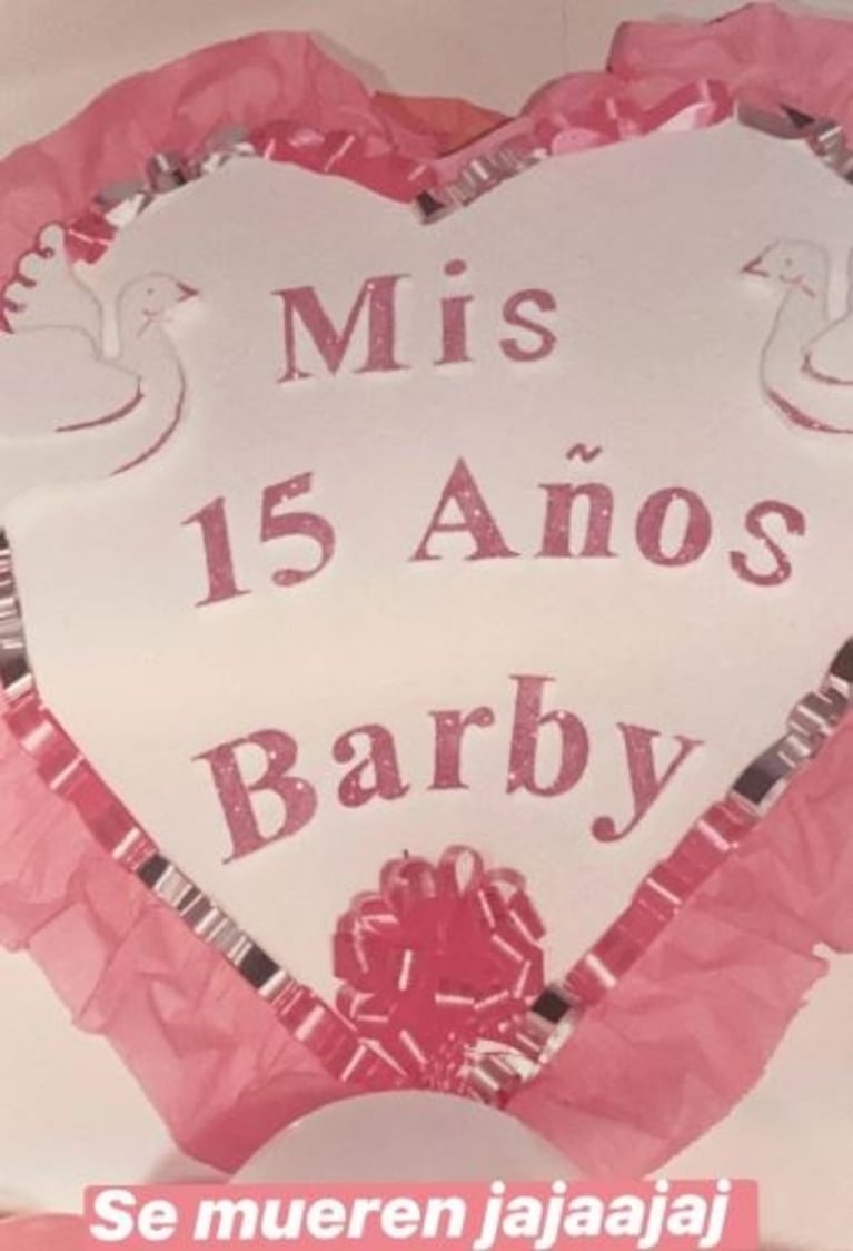 Barby Franco compartió fotos de su infancia en la Villa 21 y el álbum de sus 15: "¡Era feliz donde vivía!"