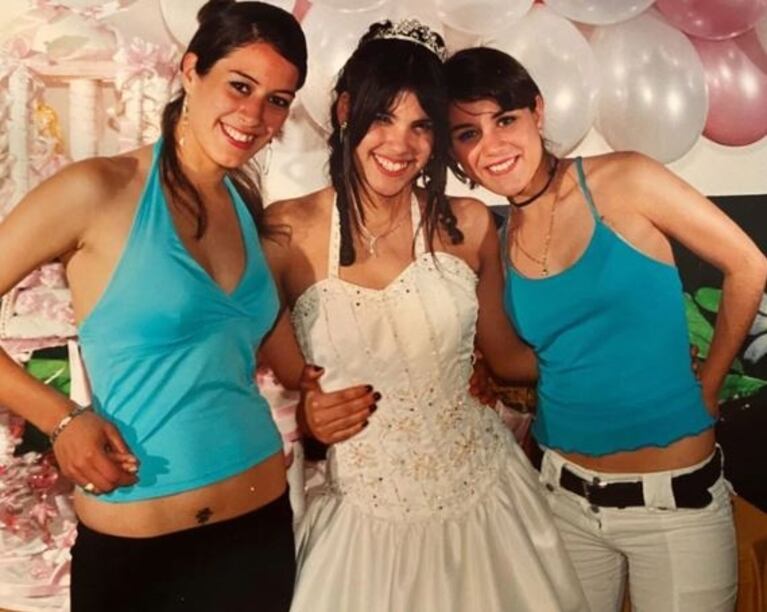 Barby Franco compartió fotos de su infancia en la Villa 21 y el álbum de sus 15: "¡Era feliz donde vivía!"