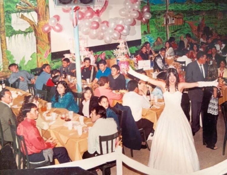 Barby Franco compartió fotos de su infancia en la Villa 21 y el álbum de sus 15: "¡Era feliz donde vivía!"