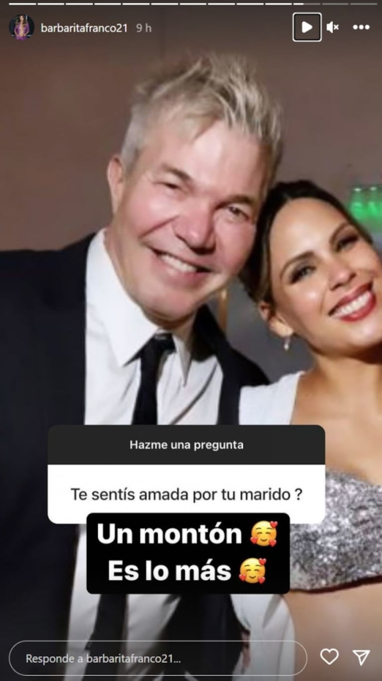 Barby Franco, embarazada de siete meses, se siente más amada que nunca