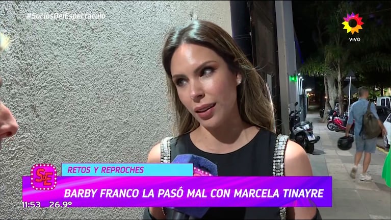 Barby Franco habló con Socios del Espectáculo.