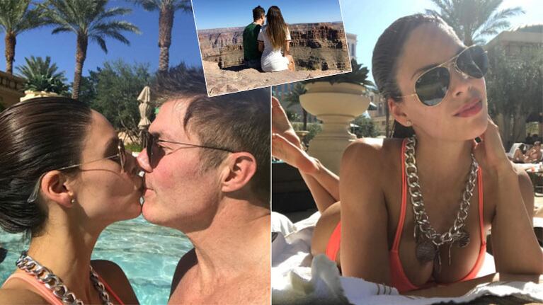 Barby Franco, junto a Burlando tras la reconciliación