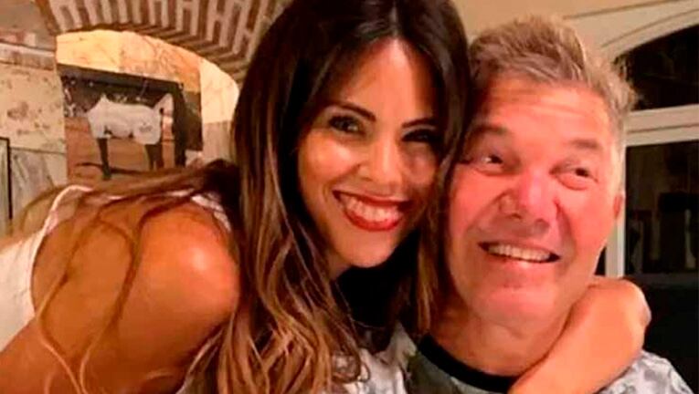 Barby Franco posteó una divertida foto con Fernando Burlando minutos antes de dar a luz.