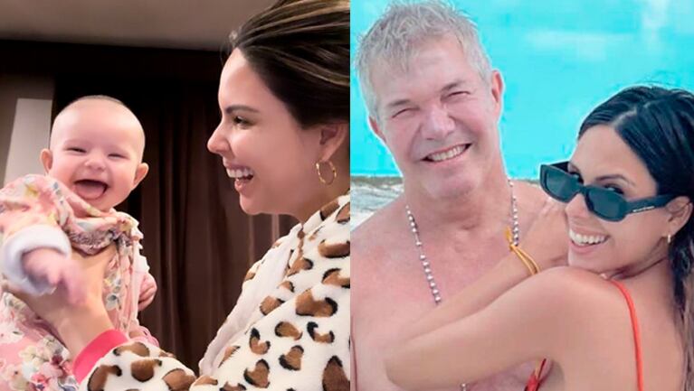 Barby Franco y Fernando Burlando revelaron el dulce apodo que le pusieron a su bebita Sarah.