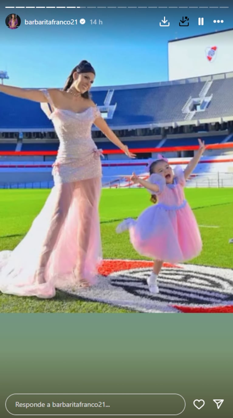 Barby Franco y Sarah Burlando se vistieron de princesas y desfilaron juntas: así lucieron | Créditos: Instagram @barbaritafranco21