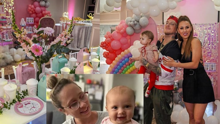 Barby Silenzi compartió las fotos del cumpleaños de su hija Abril que desencadenó la polémica con su hermana.