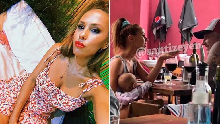Barby Silenzi habló sobre la foto viral ¿reconciliada? con El Polaco en un bar: Fuimos a charlar un poco”