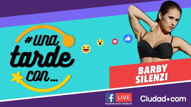 Barby Silenzi, la invitada del programa 106 de #UnaTardeCon por Facebook.