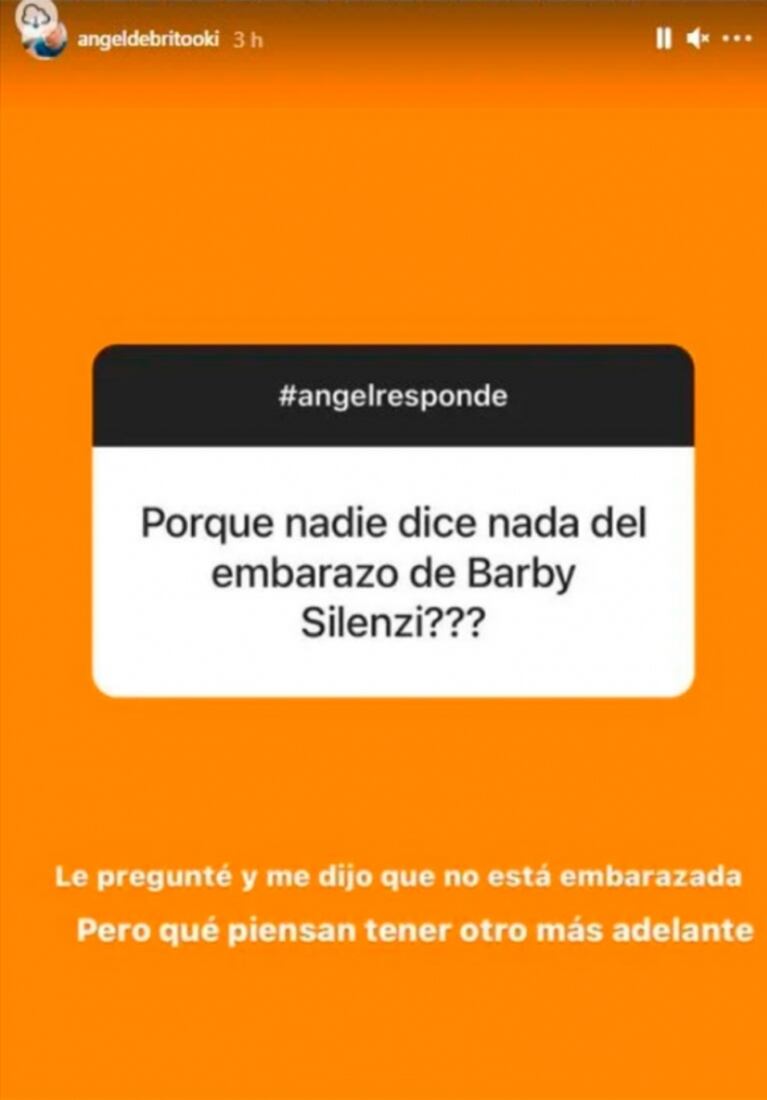 Barby Silenzi y el Polaco, envueltos en rumores de embarazo: "Dijo que no está embarazada, pero piensan tener otro hijo"