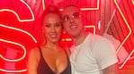 Barby Silenzi y el Polaco Ezequiel Cwirkaluk. (Foto: @barbysilenzi1)