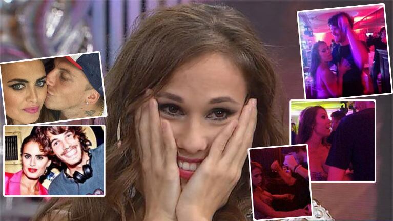 Barby Silenzi y las fotos cómplices con el exnovio de Silvina Luna (Foto: web e Instagram)