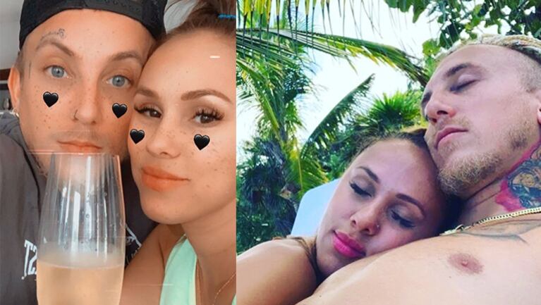 Barby y el Polaco, enamoradísimos en Instagram.