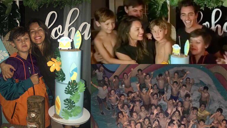 Bauti celebró junto a sus amigos su cumple número 12.