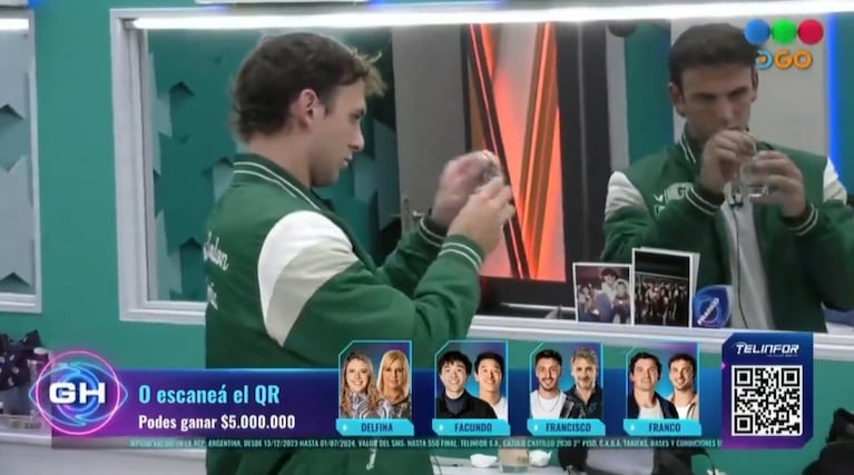Bautista le hizo un llamativo pedido a su hermano antes de salir de Gran Hermano: el dulce gesto para Denisse