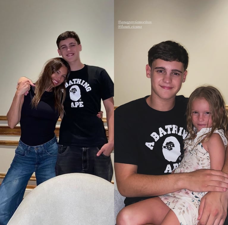 Bautista Vicuña cumplió 18 años y lo celebró en la casa de Pampita: las imágenes del festejo