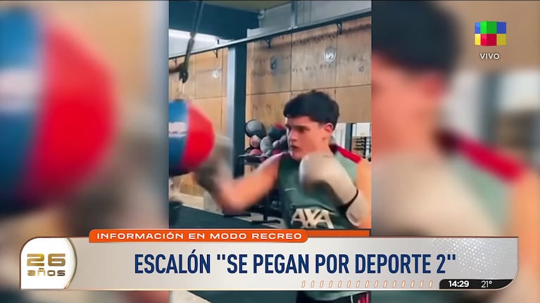 Bautista Vicuña, el hijo de Pampita y Benjamín Vicuña, quiere ser boxeador profesional.