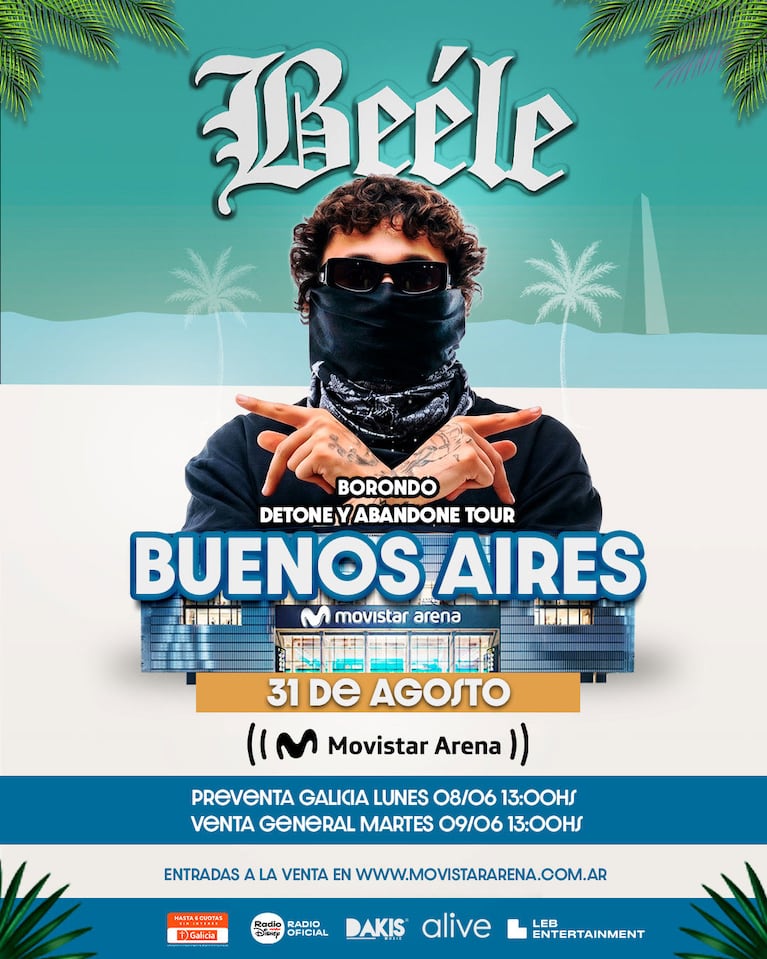 Beéle regresa a Buenos Aires (foto de prensa)