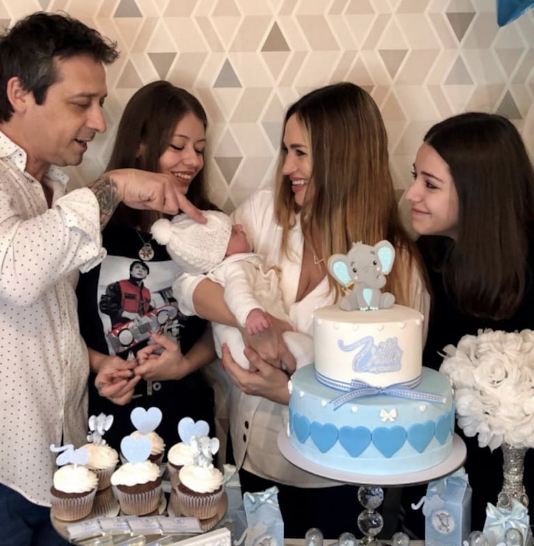 Belén Francese celebró el primer mes de su hijo: "Llenaste nuestras vidas de amor"