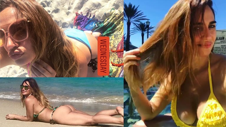 Belén Francese, diosa soltera en las playas de Miami. Foto: Instagram.