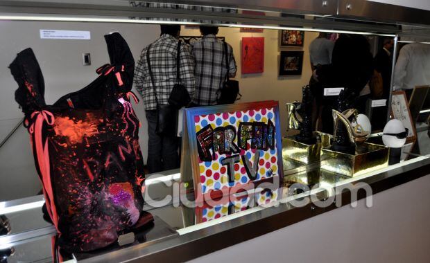 Belén Francese exhibió sus obras en la muestra Belu Art. (Foto: Jennifer Rubio - Ciudad.com)
