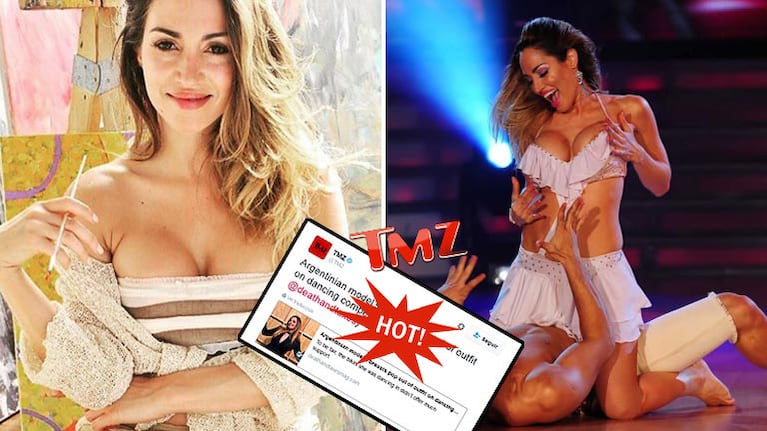 Belén Francese llegó a ser noticia en el sitio TMZ! por un blooper hot de 2011. Foto: Web.