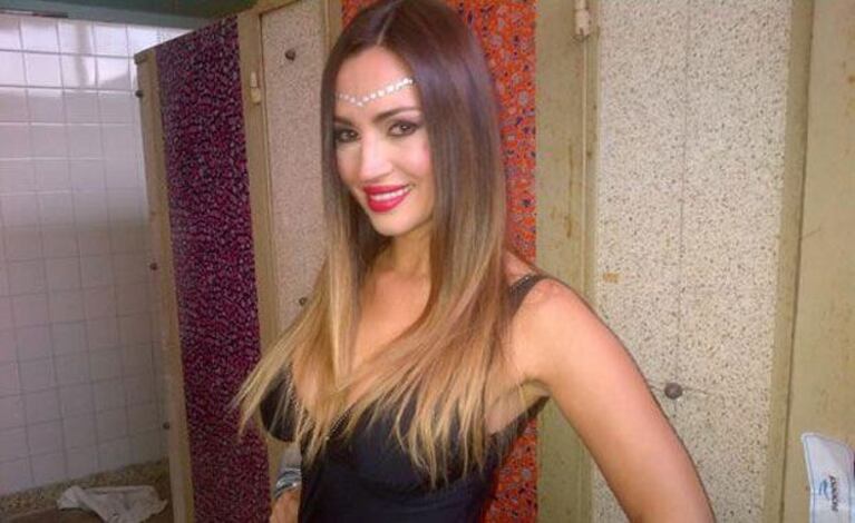 Belén Francese se prepara con humor para Celebrity Splash (Foto: Twitter). 