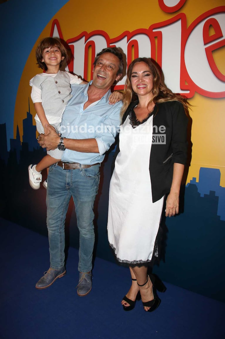 Belén Francese y familia (Foto: Movilpress)