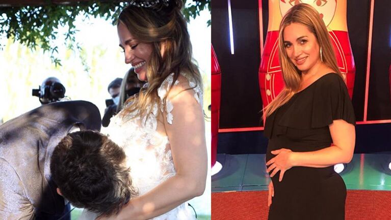 Belén le dedicó un tierno mensaje al bebé que viene en camino.