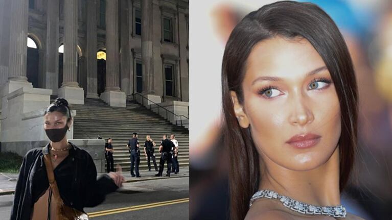 Bella denunció públicamente a los policías de Nueva York.