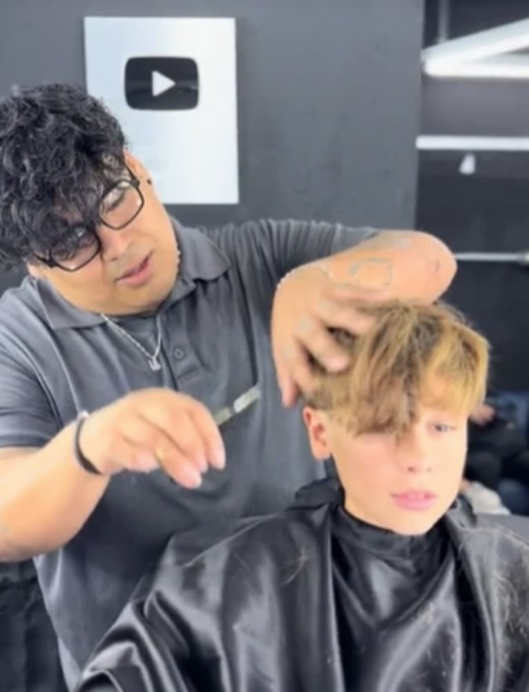 Beltrán Vicuña se animó a un radical cambio de look: el antes y el después