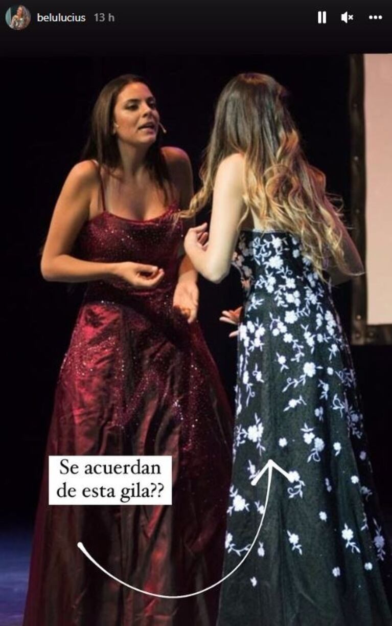 Belu Lucius alentó a su hermana Emily por su entrada a El Hotel de los Famosos con tiernas fotos retro