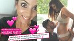 Belu Lucius está embarazada de 4 meses junto a su novio Javier Ortega Desio (Fotos: Instagram y Captura de Instagram Stories)