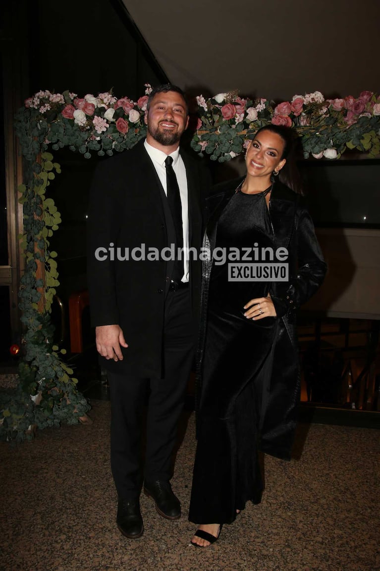 Belu Lucius y Javier Ortega Desio (Foto: Movilpress)