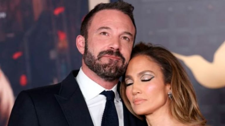 Ben Affleck y Jennifer Lopez, separados.