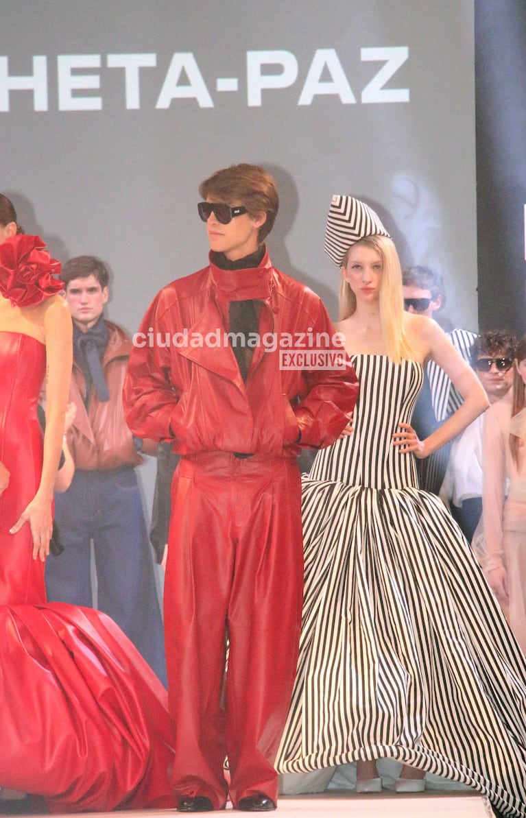 Benicio Gravier en el BAFWEEK (Foto: Movilpress).