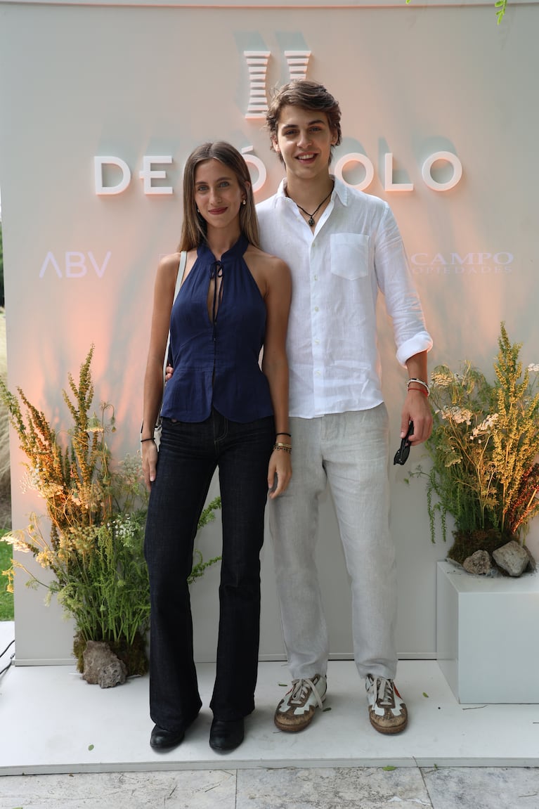 Benicio Gravier y  Lola Malm Green