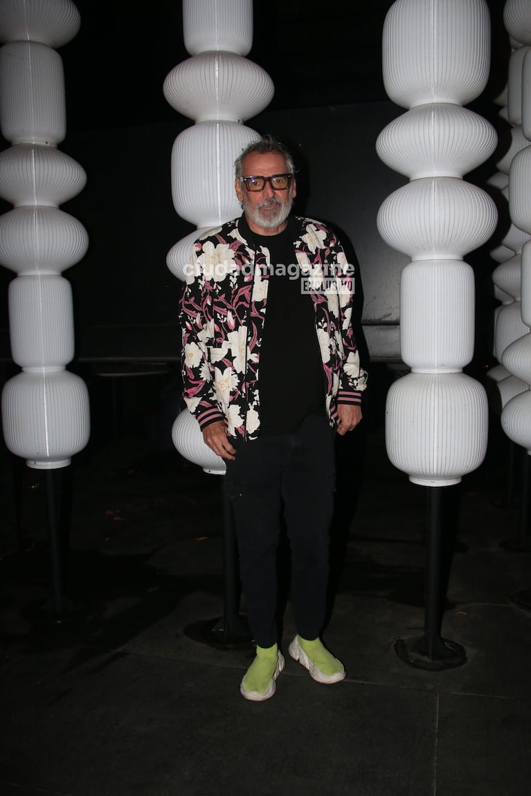 Benito Fernández en el desfile de la nueva colección y lanzamiento de la fragancia de Fabián Zitta (Movilpress).