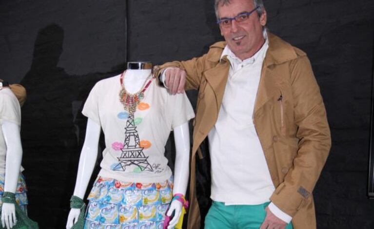 Benito Fernández, en su exclusivo local de Palermo.