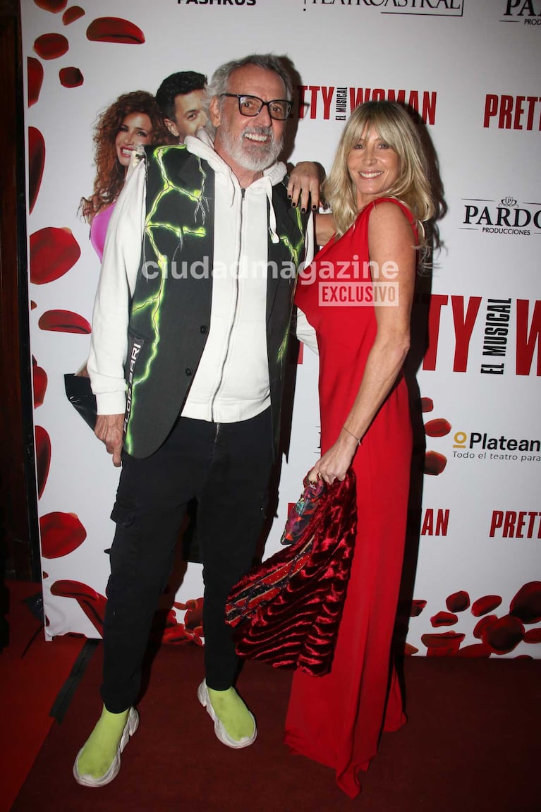 Benito Fernández y Soledad Solaro (Foto: Movilpress)