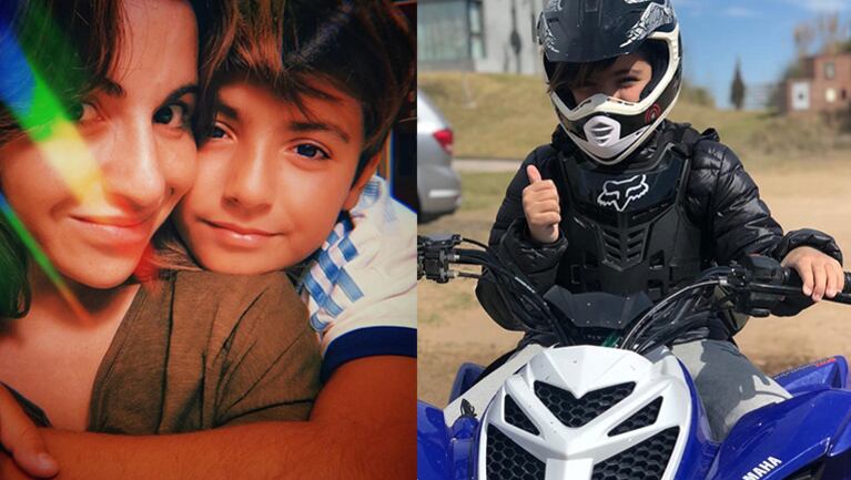 Benja viajó con la familia de un amigo por primera vez.