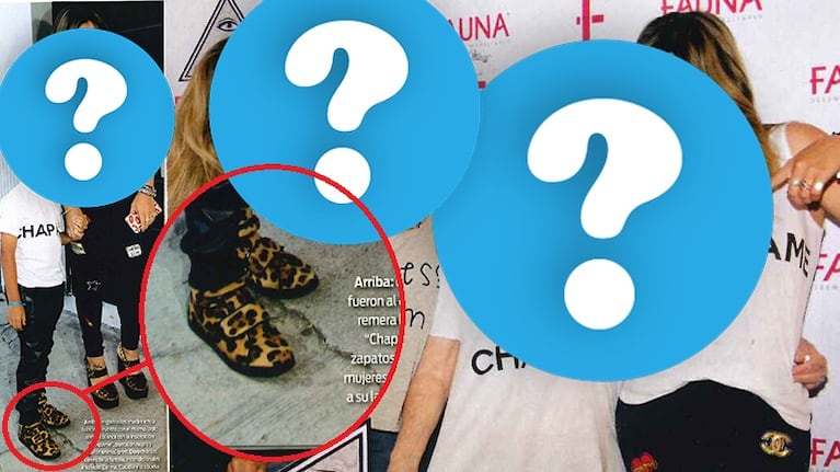 Benjamín Agüero sorprendió con su original look: zapatillas animal print y pantalón de cuero