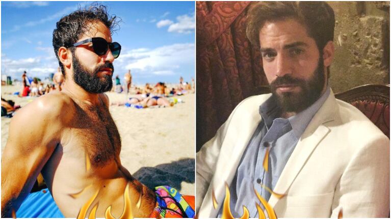 Benjamín Alfonso despertó suspiros en Instagram tras publicar una foto de su lomazo (Fotos: Instagram)