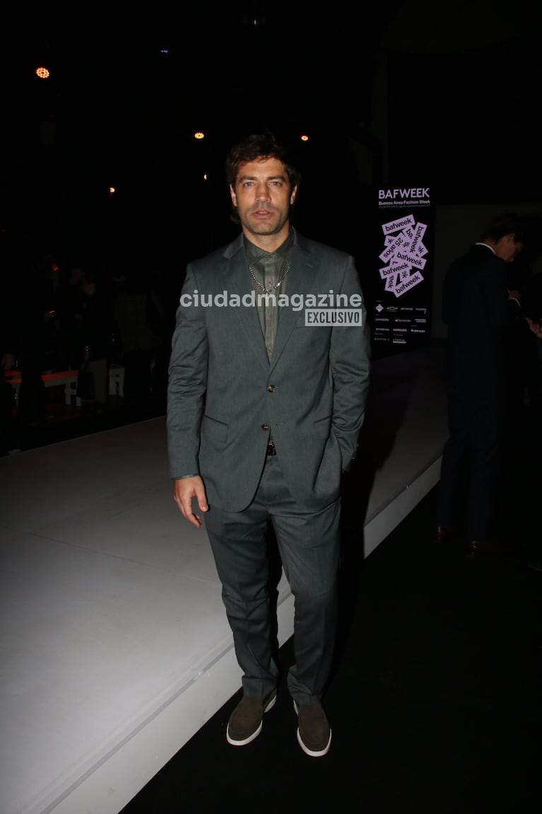 Benjamín Alfonso en el BAFWEEK (Foto: Movilpress).