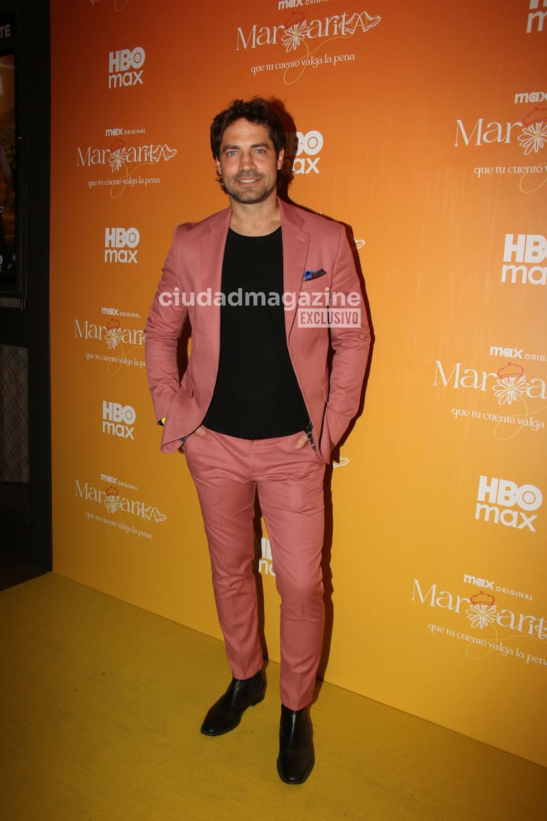 Benjamín Alfonso en el estreno de Margarita (Foto: Movilpress).